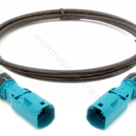 Cable assembly HSD male straight WATERPROOF- HSD male straight WATERPROOF cable length from 0,2m to 20m.