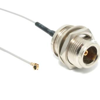 Konektor (pigtail) u.fl - N żeński kabel 1.13.