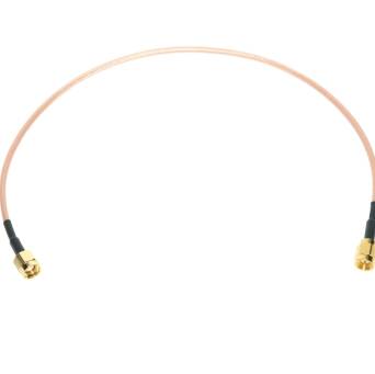 Konektor (pigtail) RP SMA męski prosty - SMA męski prosty kabel RG316.