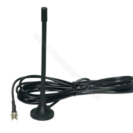 Antena JCG 016 (MA-GSM-04) GSM/EDGE/HSDPA 3,5 dBi złącze FME żeńskie.