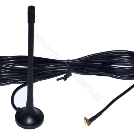 Antena JCG016 (MA-GSM-04) GPRS/UMTS/HSDPA 3,5dBi domodemu OPTION: GlobeTrotter (GT Max, GT Max 7.2, GT Max HSUPA, GT Express 7.2, GT Express HSUPA, Fusion, Fusion+, 3G/EDGE, 3G Quad, EDGE, Combp EDGE), GlobeSurfer (II, II 7.2, III, iCON, iCON 7.2, iCON HS